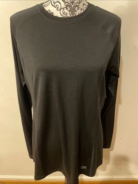 Outdoor Research Alpine Onset Long Sleeve Wool Blend Baselayer Shirt Size Large